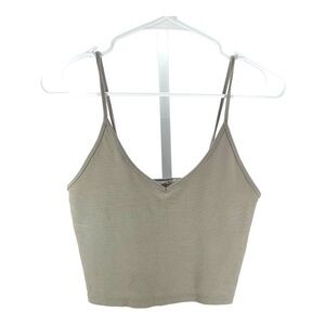 Talula | XS Taupe Tank Top Aritzia